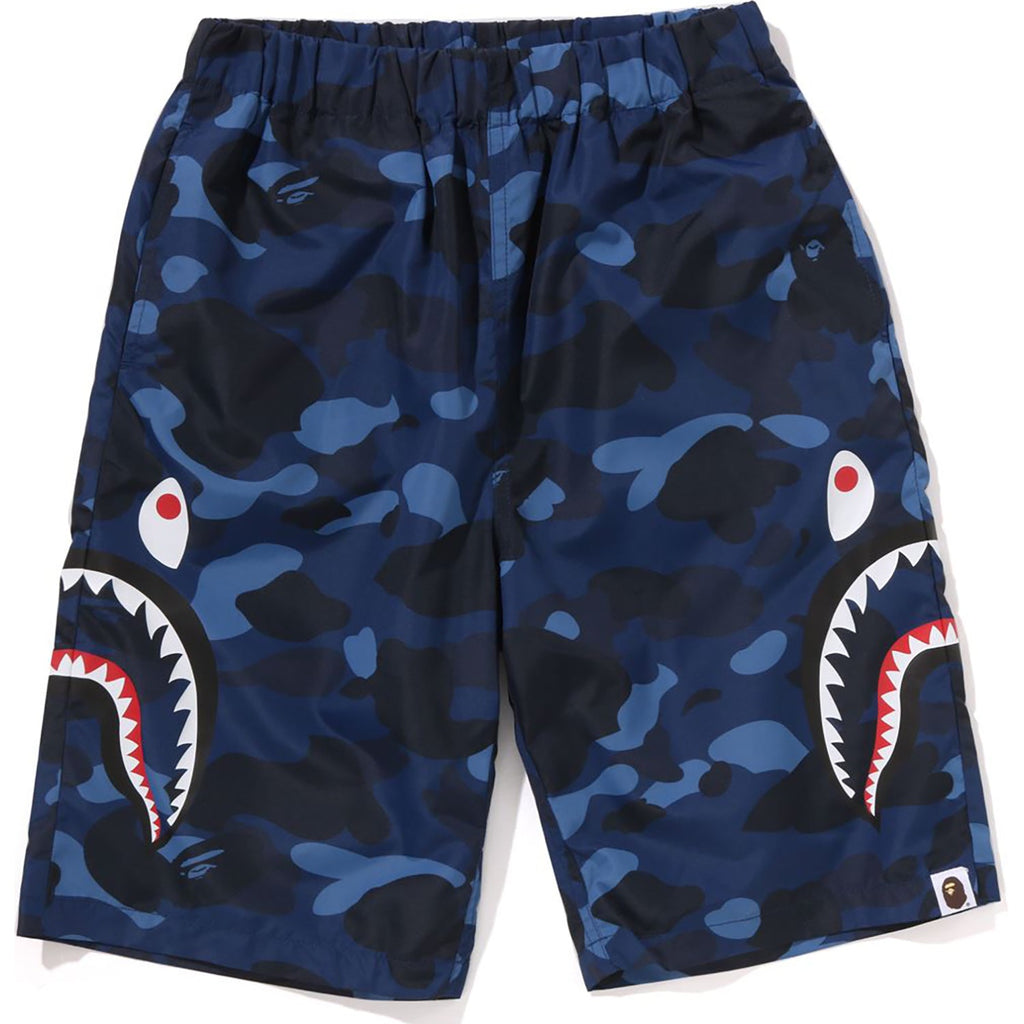 COLOR CAMO SIDE SHARK BEACH SHORTS JR KIDS