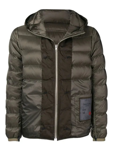 Ten C hooded padded jacket