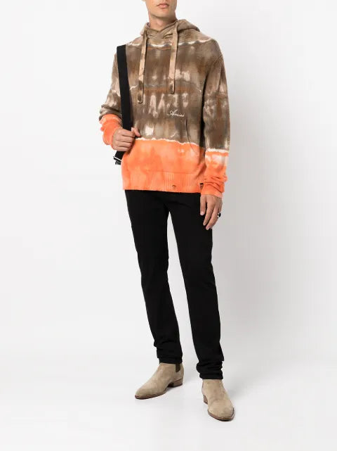 AMIRI space-dye cashmere hoodie