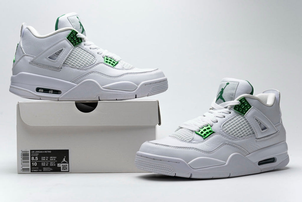 Nike Air Jordan 4 Retro Metallic Green Reps Sneaker CT8527-113