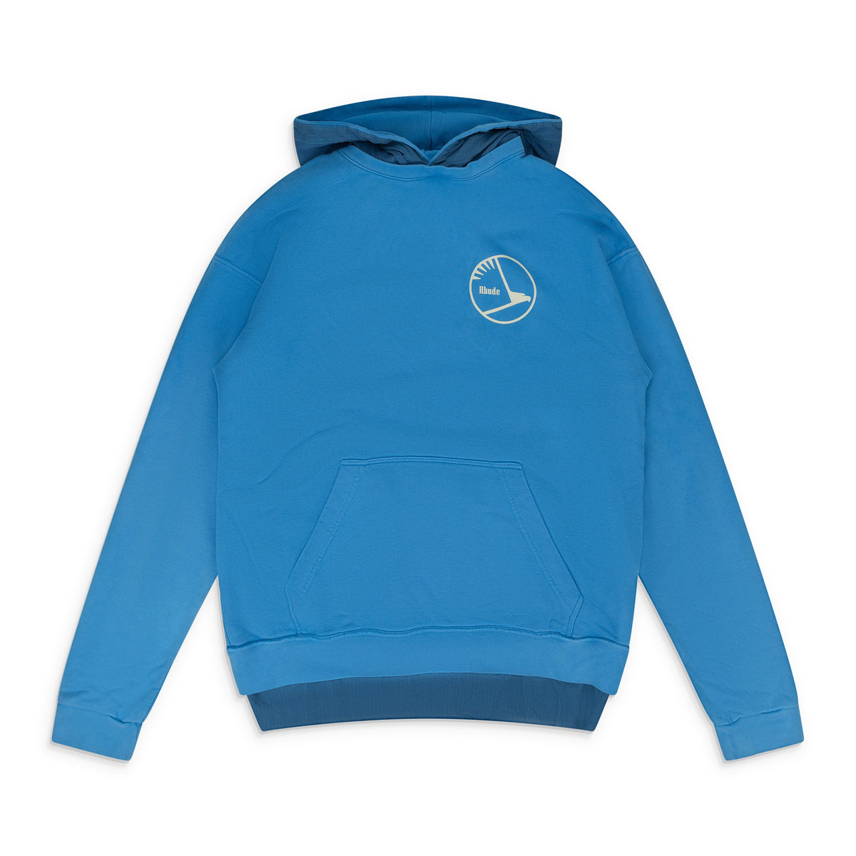 Blue Layered Hoodie