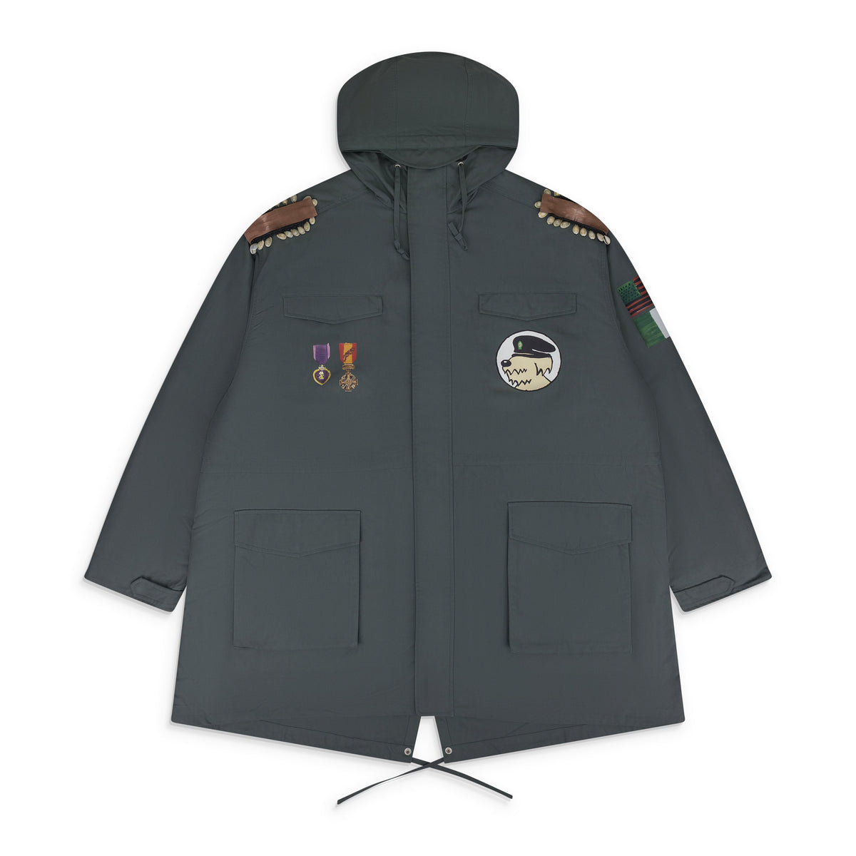 Army Green Cowrie Parka