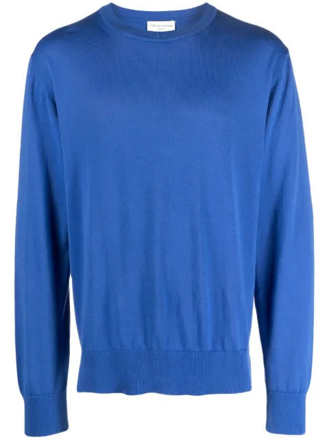 Officine Generale fine-knit cotton jumper