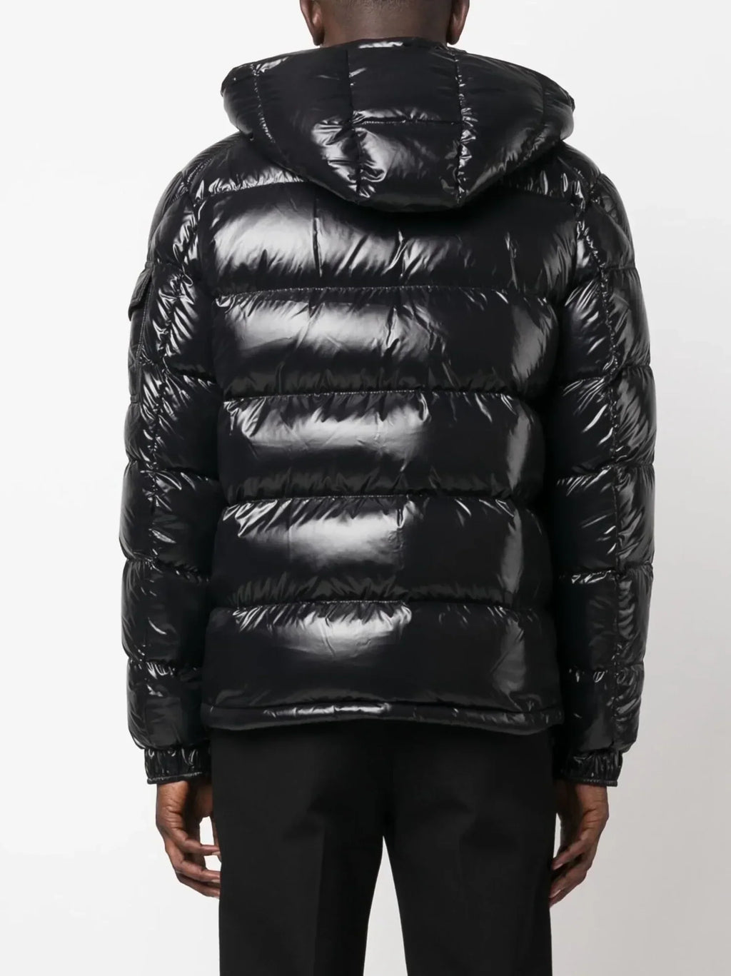 Moncler Maya Down Jacket in Matte Black