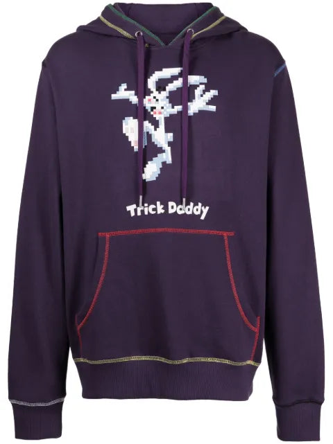 Mostly Heard Rarely Seen 8-Bit Trick Daddy graphic-print cotton hoodie
