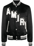 AMIRI logo-embroidered varsity jacket