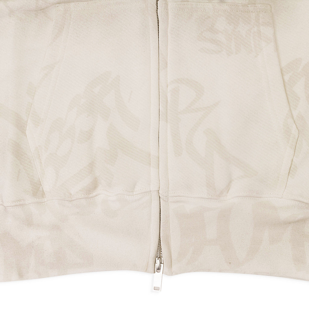 MURD333R.FM WHITE DISN333 HOODIE