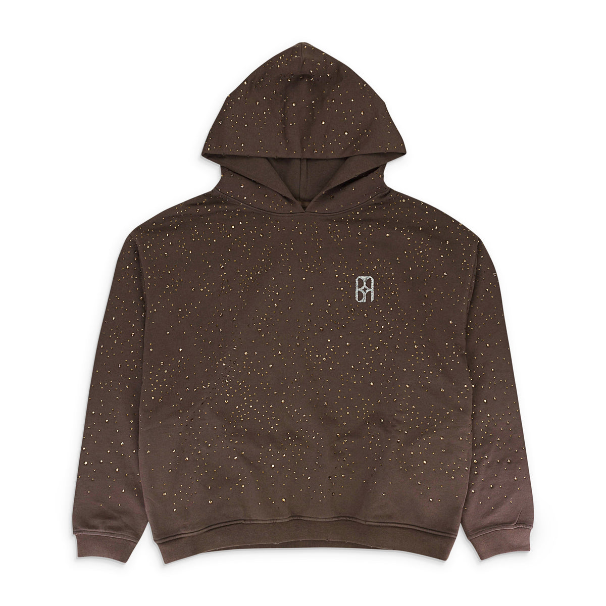 STARRY SKYDIAMOND BROWN HOODIE