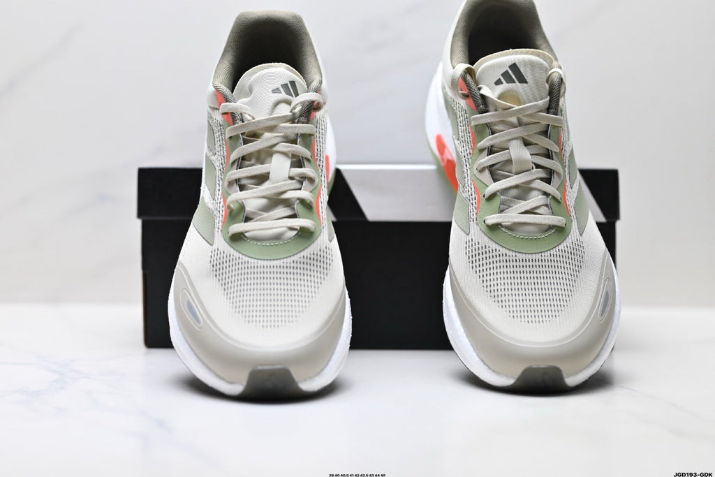 Adidas K81801750 Men's Running Shoes | Clean Everyday Trainer - White/Grey