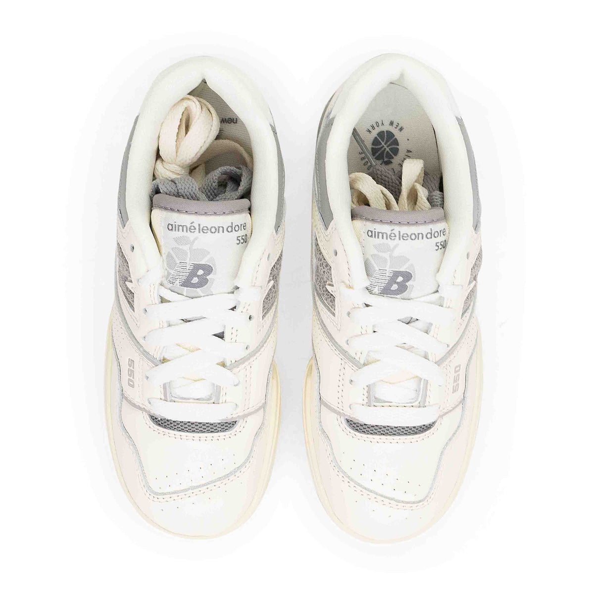 GREY NB P550 OXFORDS - KIDS SNEAKERS