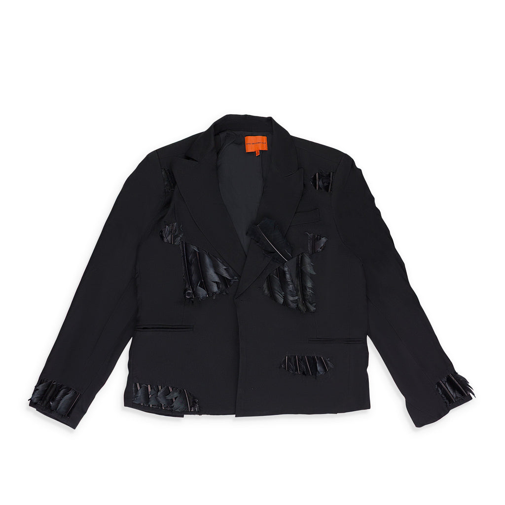 BLACK LA PLUME BLAZER