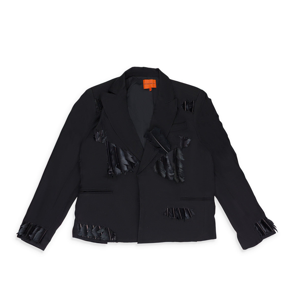BLACK LA PLUME BLAZER