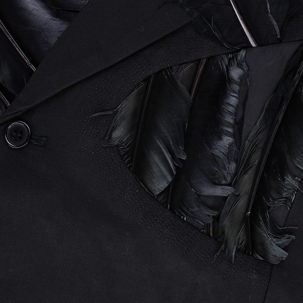 BLACK LA PLUME BLAZER