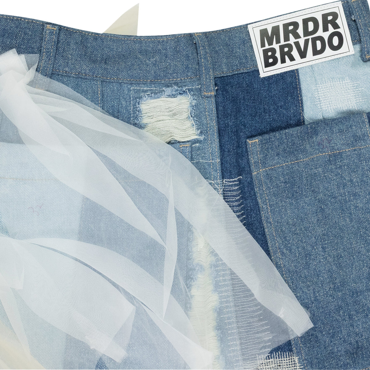 Blue Altitude Denim Skirt