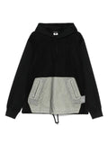 Comme des Garçons Homme Plus panelled hoodie