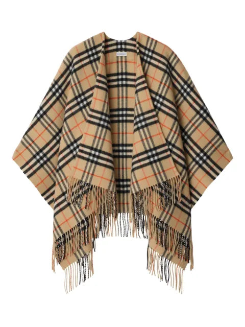 Burberry Check cape