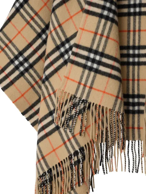 Burberry Check cape