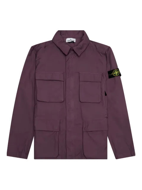 Stone Island buttoned flap-pocket jacket