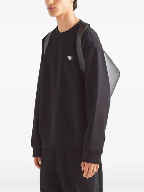 Prada technical cotton sweatshirt