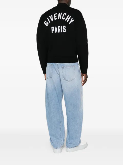 Givenchy couture seam cardigan in wool Givenchy Paris jacquard