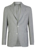 Eleventy single-breasted patch-pocket blazer