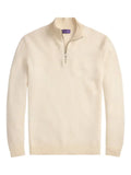 Ralph Lauren Purple Label half-zip cashmere sweater
