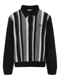 Carhartt WIP Bainter striped polo-neck cardigan