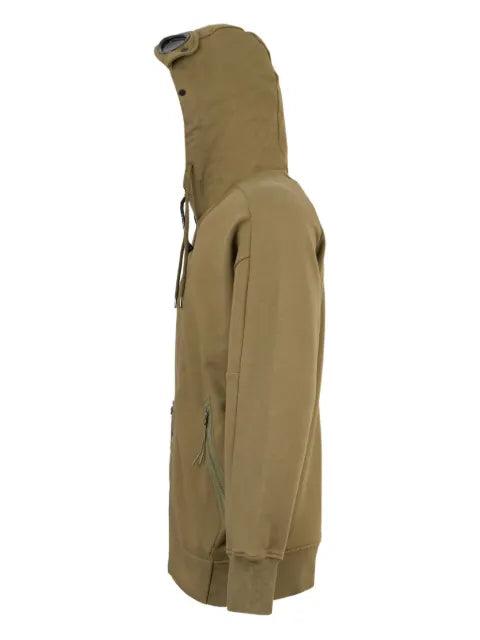 C.P. Company goggle zip-up hoodie