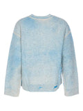 Represent distressed-effect sweater