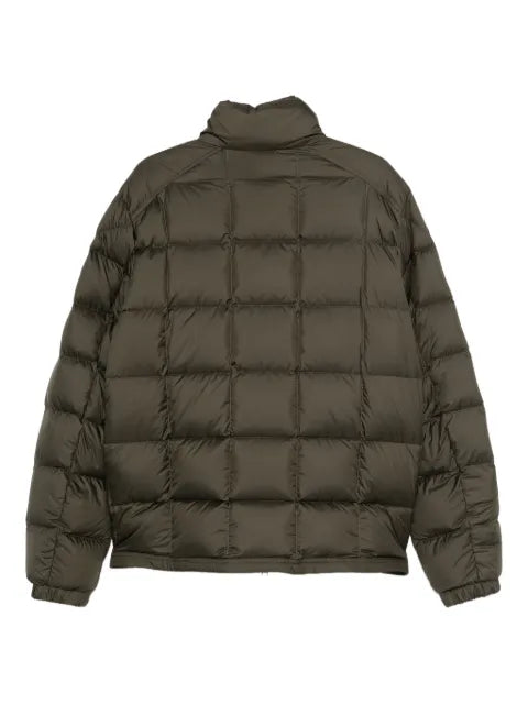 Moncler Eglise square-quilted hooded down jacket
