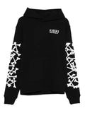 AMIRI Bones Stacked long-sleeve hoodie