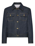 Thom Browne selvedge backstrap denim jacket