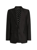 Dolce & Gabbana single-breasted Sicilia light jacket with micro pattern jacquard