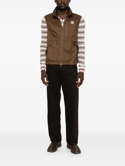 Moncler Ansiei zip sleeveless gilet