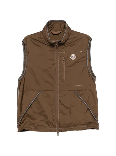 Moncler Ansiei zip sleeveless gilet