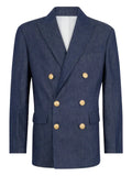 DSQUARED2 denim double breasted blazer