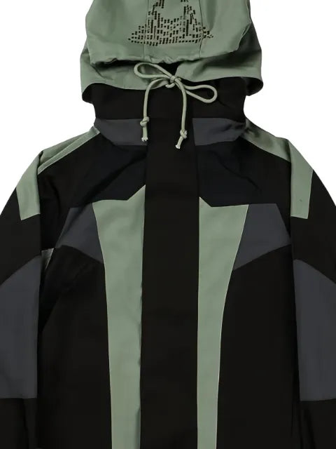 FFFPOSTALSERVICE panelled hooded jacket