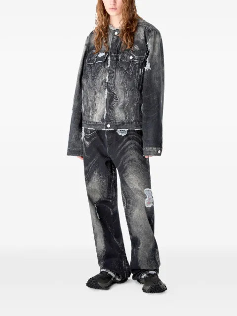 CamperLab frayed denim jacket