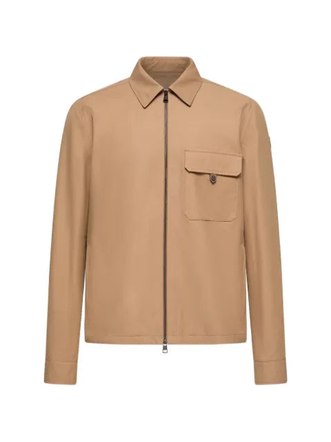 Moncler flap pocket zip jacket