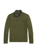 Polo Ralph Lauren quarter-zip logo-embroidered sweater