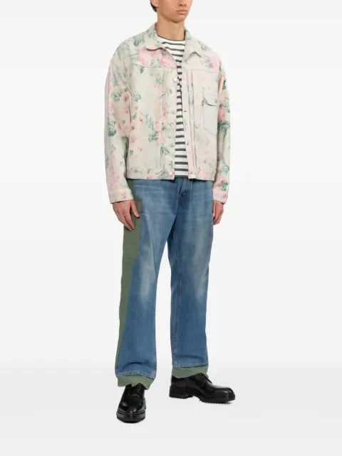 Junya Watanabe MAN x Levi's jacket with rose print