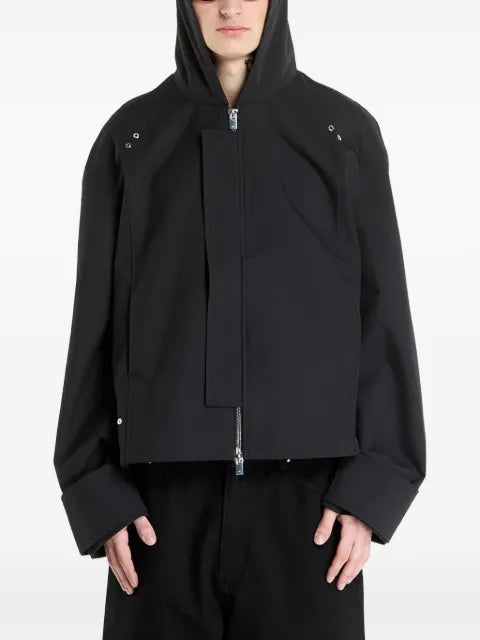 HELIOT EMIL Akhal hooded zip jacket
