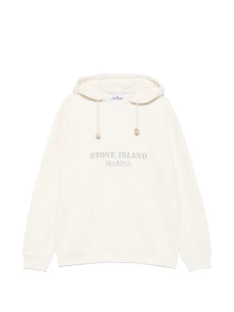Stone Island 6100054 cotton fleece_S.I. Marina hoodie