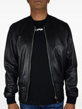Philipp Plein zip skull leather jacket
