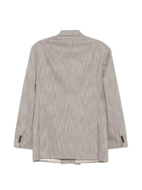 Karl Lagerfeld double-breasted peaked-lapel blazer