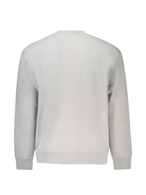 Calvin Klein logo-patch crew-neck sweatshirt