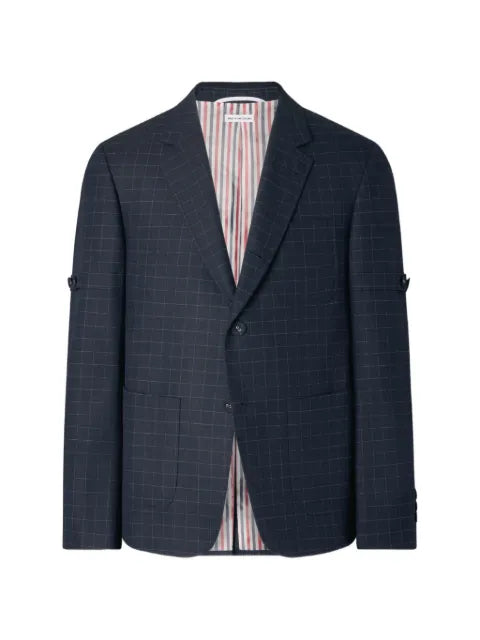 Thom Browne Windowpane checked blazer