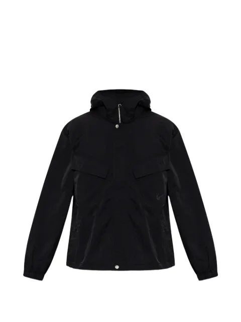 Kenzo logo-embroidered hooded jacket