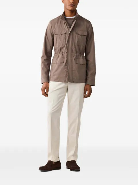 Hackett London Velospeed-patch military jacket