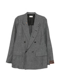 Bed J.W. Ford double-breasted silk jacket
